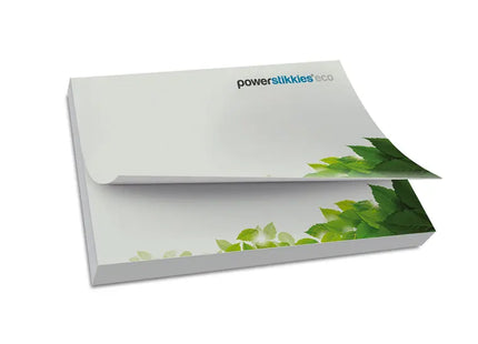 Eco PowerStikkies: Recycling-Haftnotizen 100 x 70 mm - Umweltfreundlich TK Gruppe® Grosshandel 
