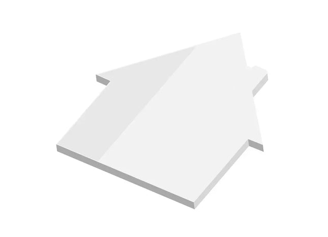 Eco PowerStikkies: Recycling-Haftnotizen Haus - Umweltfreundliche Notizzettel TK Gruppe® Grosshandel 