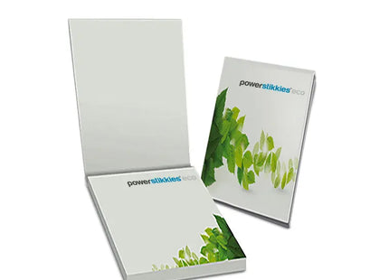 Eco PowerStikkies: Recycling-Haftnotizen im Kartonumschlag, 50 x 70 mm - Umweltfreundlich TK Gruppe® Grosshandel 
