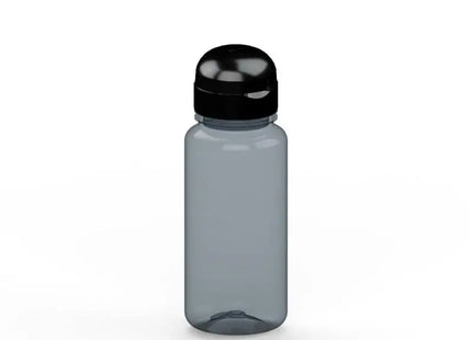 Eco Sports Trinkflasche, 400ml, Recyceltes PET, Grau-Schwarz TK Gruppe® Grosshandel 