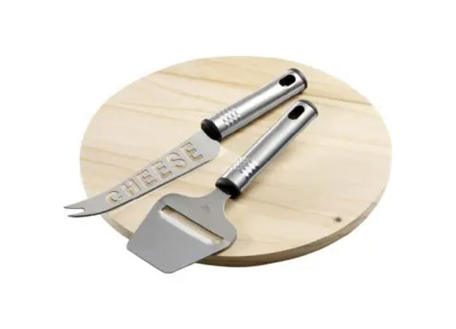 Clementine Buntes Käsebrett aus Holz/Edelstahl - Farbenfroh & Funktionell TK Gruppe® Grosshandel 