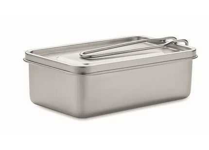 Edelstahl Lunchbox TAMELUNCH 750ml in Silber - Langlebig & Praktisch TK Gruppe® Grosshandel 