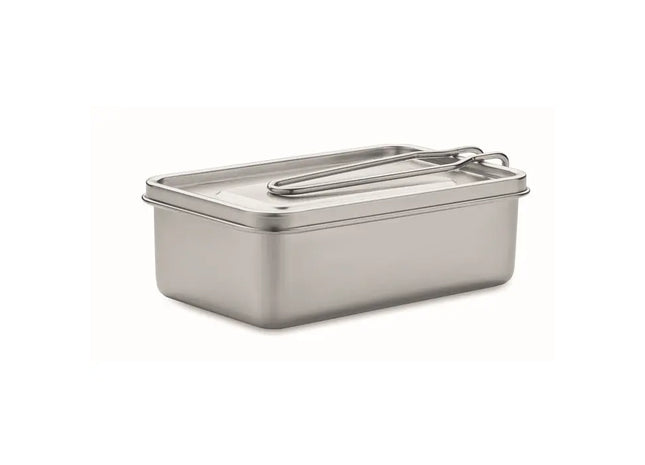 Edelstahl Lunchbox TAMELUNCH 750ml in Silber - Langlebig & Praktisch TK Gruppe® Grosshandel 