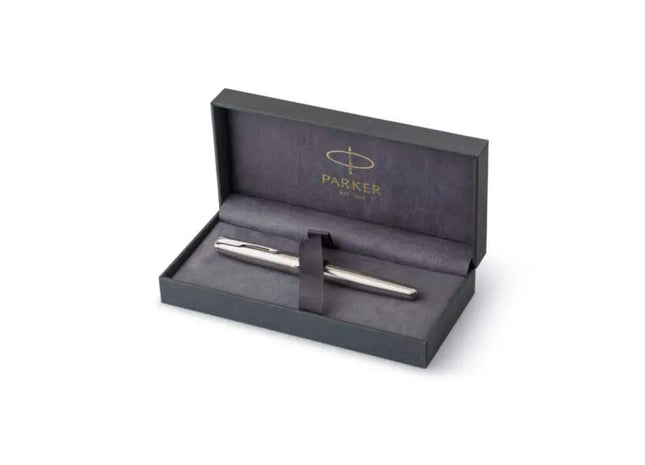 Edelstahl Parker Sonnet Tintenroller: Eleganz & Präzision in Einem TK Gruppe® Grosshandel 