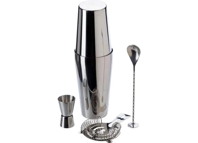 Edelstahl Tatiana Cocktail-Set - Professionelles Barkeeper-Kit für Mixgetränke TK Gruppe® Grosshandel 