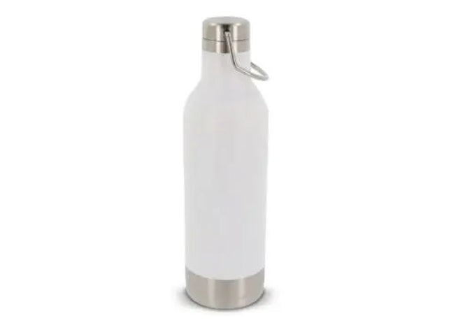 Edelstahl Thermoflasche, 400ml - Reinweiß TK Gruppe® Grosshandel 