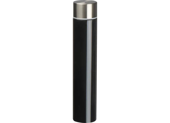 Edelstahlflasche, 310 ml - Schwarz - Doppelwandige Thermoflasche - Kompakt und Robust TK Gruppe® Grosshandel 