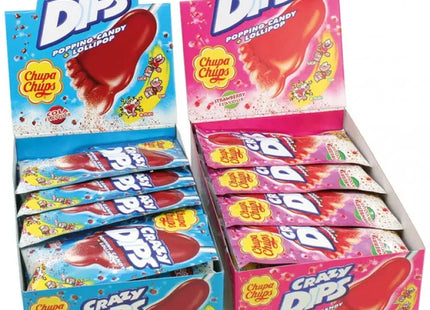 Edible Chupa Chups Cola & Strawberry Flavored Crazy Dips - Sweet & Tangy Treats TK Gruppe® Grosshandel 
