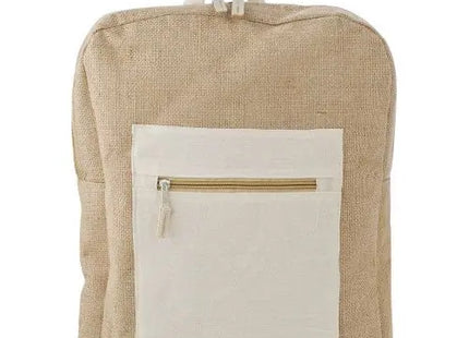 Edison Jute-Rucksack in Braun – Ökologisch und Trendig TK Gruppe® Grosshandel 