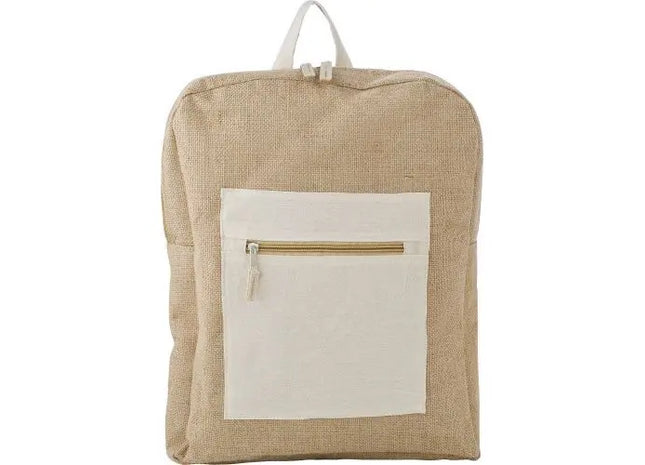 Edison Jute-Rucksack in Braun – Ökologisch und Trendig TK Gruppe® Grosshandel 