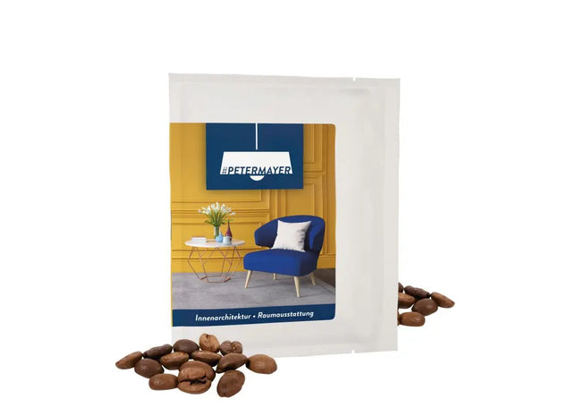 Edle Gourmet CoffeeBag in Weiß – Personalisierbares Design & Hochwertig TK Gruppe® Grosshandel 