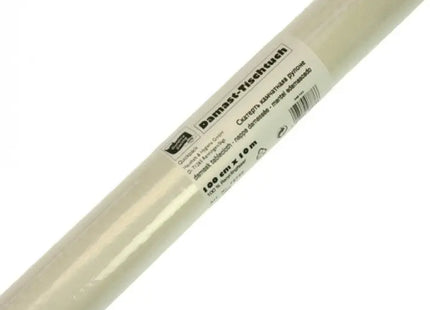 Edle weiße Damast-Tischdecke 10m x 1m – Perfekt für festliche Anlässe TK Gruppe® Grosshandel 