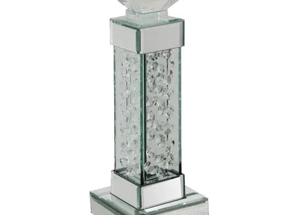 Edler Kristallkerzenständer, 33 cm Hoch - Perfekt für stilvolle Tischdekorationen TK Gruppe® Grosshandel 