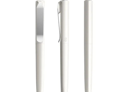 Edler Weißer Prodir DS8 PSP Schreibstift mit Metallclip - Eleganz & Funktionalität TK Gruppe® Grosshandel 