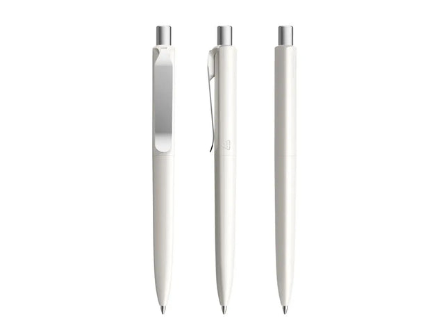 Edler Weißer Prodir DS8 PSP Schreibstift mit Metallclip - Eleganz & Funktionalität TK Gruppe® Grosshandel 