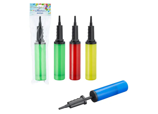 Effiziente 4-Hub Luftballonpumpe – Kompakt 30cm, Ideal für Feiern TK Gruppe® Grosshandel 
