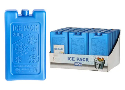 Effizienter Kühlakku 200ml, Set mit 24 Stück, praktisches Display, Maße ca. 8,4x15cm TK Gruppe® Grosshandel 