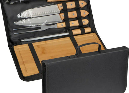 Eindhoven BBQ-Set in Beige – Hochwertiges Grillzubehör für Perfekte Grillabende TK Gruppe® Grosshandel 