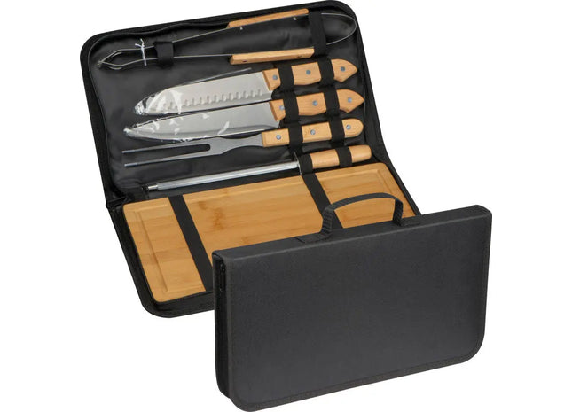 Eindhoven BBQ-Set in Beige – Hochwertiges Grillzubehör für Perfekte Grillabende TK Gruppe® Grosshandel 