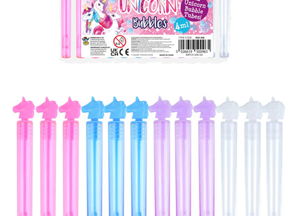 Einhorn-Blasen-Partytuben, 4 ml, 10,5 cm, in 4 Farben – Partygeschenke für Kinder TK Gruppe® Grosshandel 