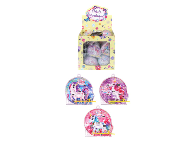 Einhorn-Flipper-Puzzle, 5,5 x 5,8 cm, 3 verschiedene Designs – lustiges Spiel für Kinder TK Gruppe® Grosshandel 
