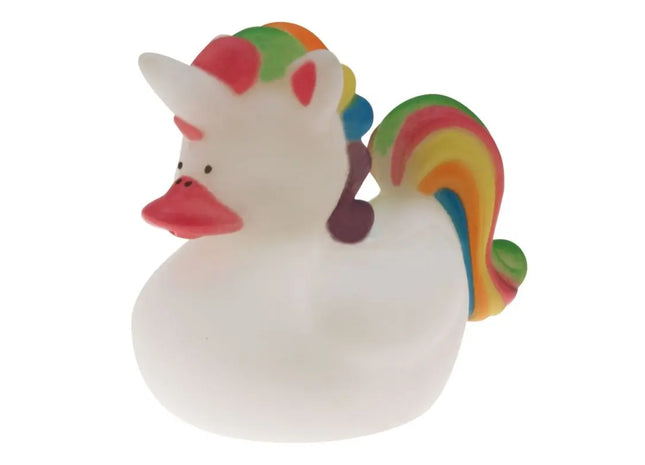 Einhorn-Gummi-Ente, 7 cm TK Gruppe® Grosshandel 