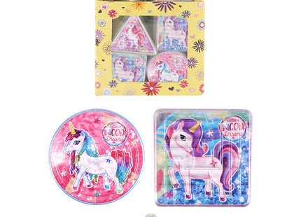 Einhorn-Labyrinth-Puzzle, 3 verschiedene Formen – bezauberndes Spiel für Kinder TK Gruppe® Grosshandel 