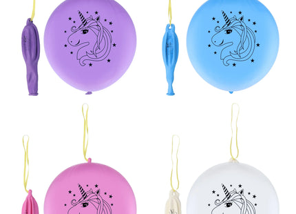 Einhorn Punchballons 16cm, 4,5g - Bunte Partyballons für Kinder, sortiert TK Gruppe® Grosshandel 