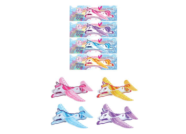 Einhorn Schwimmflügel, 18 cm, 4 verschiedene Designs, Sicherheitsarmband für Kinder TK Gruppe® Grosshandel 