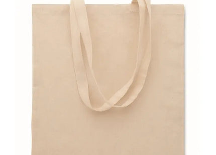 Einkaufstasche Polycotton SHOPPI - beige, vielseitige und langlebige Tragetasche für jeden Tag TK Gruppe® Grosshandel 