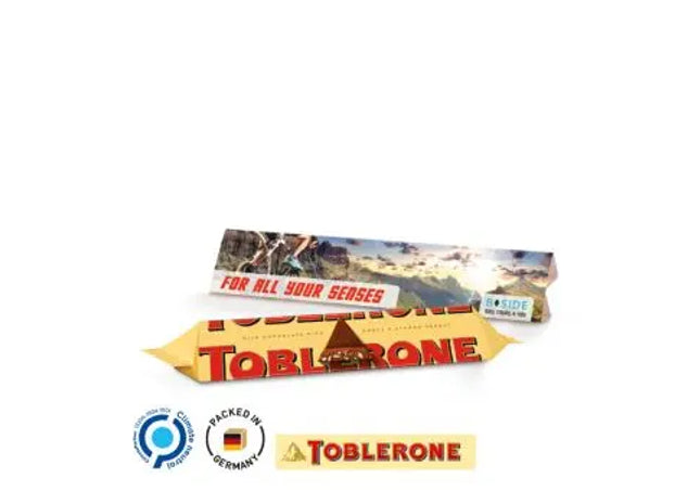 Einzelner Toblerone Riegel – Ikone der Schweizer Schokoladenkunst TK Gruppe® Grosshandel 