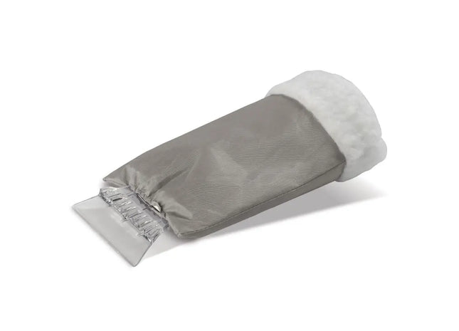 Eiskratzer mit integriertem Handschuh Grau - Komfortables Enteisungstool TK Gruppe® Grosshandel 