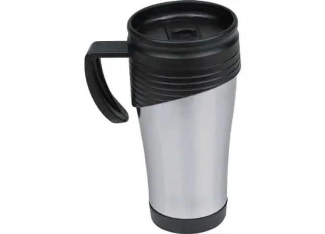 El Paso Thermoisolierbecher in Silbergrau TK Gruppe® Grosshandel 