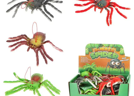 Elastic Arachnid Quartet: Set of 4, Approx. 14cmB - SEO-Optimized Listing for Enhanced Visibility TK Gruppe® Grosshandel 