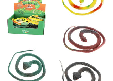Elastic Serpent Quartet: Set of 4, Around 70cmL - SEO-Optimized Listing for Enhanced Visibility TK Gruppe® Grosshandel 
