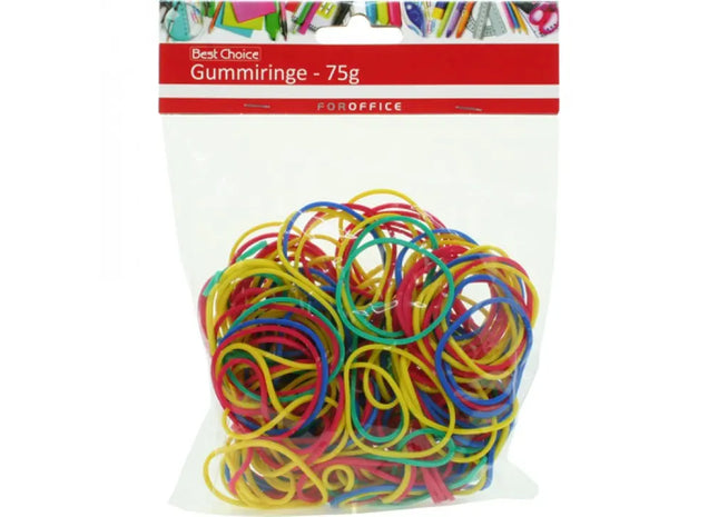 Elastische Gummiringe 75g, ca. 240 Stück in praktischer Polybeutel TK Gruppe® Grosshandel 