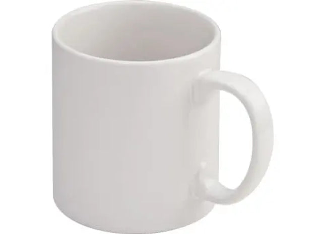 Elegante 300ml Keramiktasse Bangalore - weiß Stilvolle Tasse für Kaffee, Tee & mehr TK Gruppe® Grosshandel 