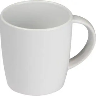 Elegante 300ml Keramiktasse - weiß Stilvolle Tasse für Kaffee, Tee & heiße Getränke TK Gruppe® Grosshandel 