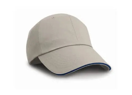 Elegante Herringbone Cap mit Sandwich Peak, stilvoll und funktional TK Gruppe® Grosshandel 