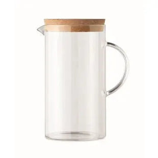 Elegante Karaffe Borosilikatglas 1000ml OSNA BOLD - Transparente hitzebeständige Wasserkaraffe TK Gruppe® Grosshandel 