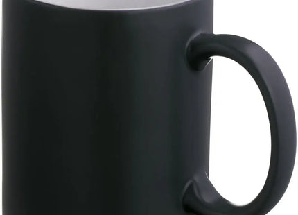 Elegante Keramiktasse Thessaloniki - Schwarz - Stilvoll, Robust und Vielseitig TK Gruppe® Grosshandel 
