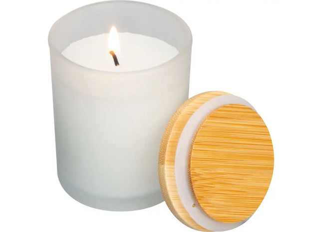 Elegante Kerze in Glas Metz - Transparent für stilvolle Akzente TK Gruppe® Grosshandel 