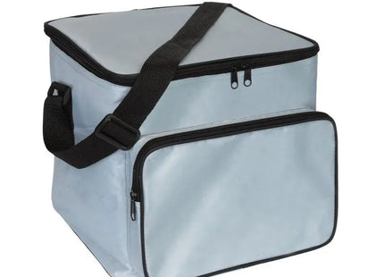 Elegante Kühltasche Ice in Silbergrau, kompakt und funktional TK Gruppe® Grosshandel 