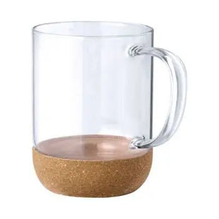 Elegante Saryne Tasse 450 ml - Transparent Stilvoller & großzügiger Trinkgenuss TK Gruppe® Grosshandel 