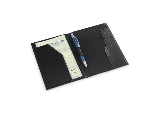 Elegante TRUFFLE Rechnungsmappe aus PU - Schwarz TK Gruppe® Grosshandel 