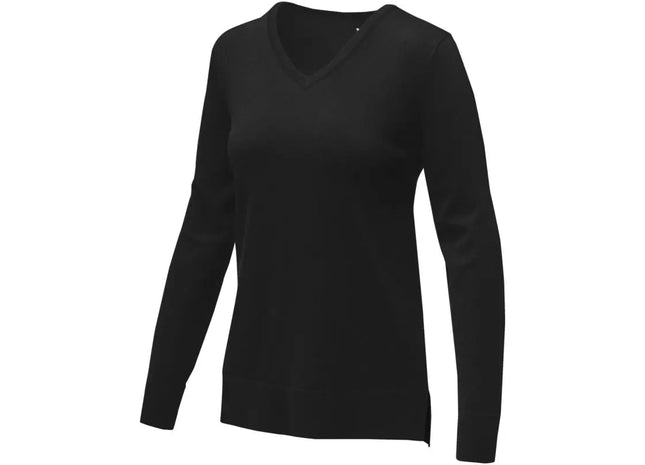 Eleganter Damen Pullover mit V-Ausschnitt Stylischer Stanton Pulli Bequeme Damenmode TK Gruppe® Grosshandel 