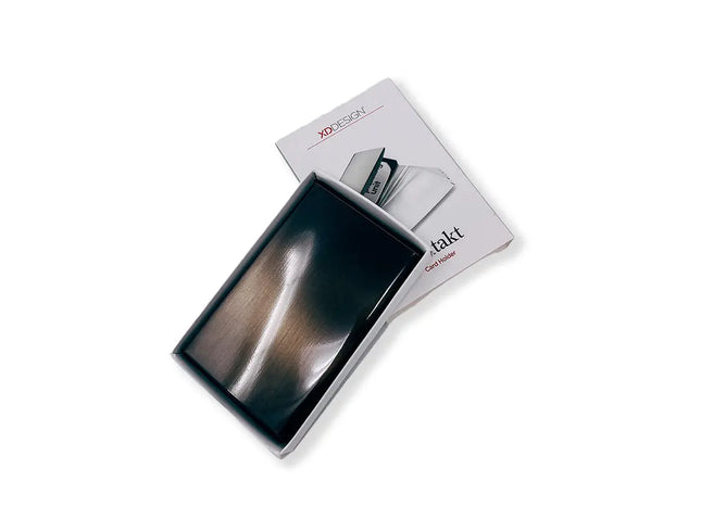 Eleganter Kontakt Visitenkartenhalter, Restposten - Grau TK Gruppe® Grosshandel 