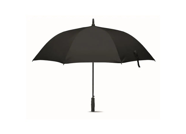 Eleganter Regenschirm GRUSA mit ABS Griff - Schwarz, Windfest & Komfortabel TK Gruppe® Grosshandel 