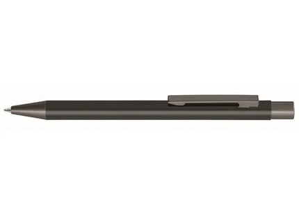 Eleganter Straight Druckkugelschreiber - nachfüllbarer, ergonomischer Kugelschreiber - Gun Metal TK Gruppe® Grosshandel 
