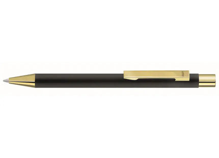 Eleganter Straight Go Druckkugelschreiber - nachfüllbar, ergonomischer Kugelschreiber - schwarz TK Gruppe® Grosshandel 